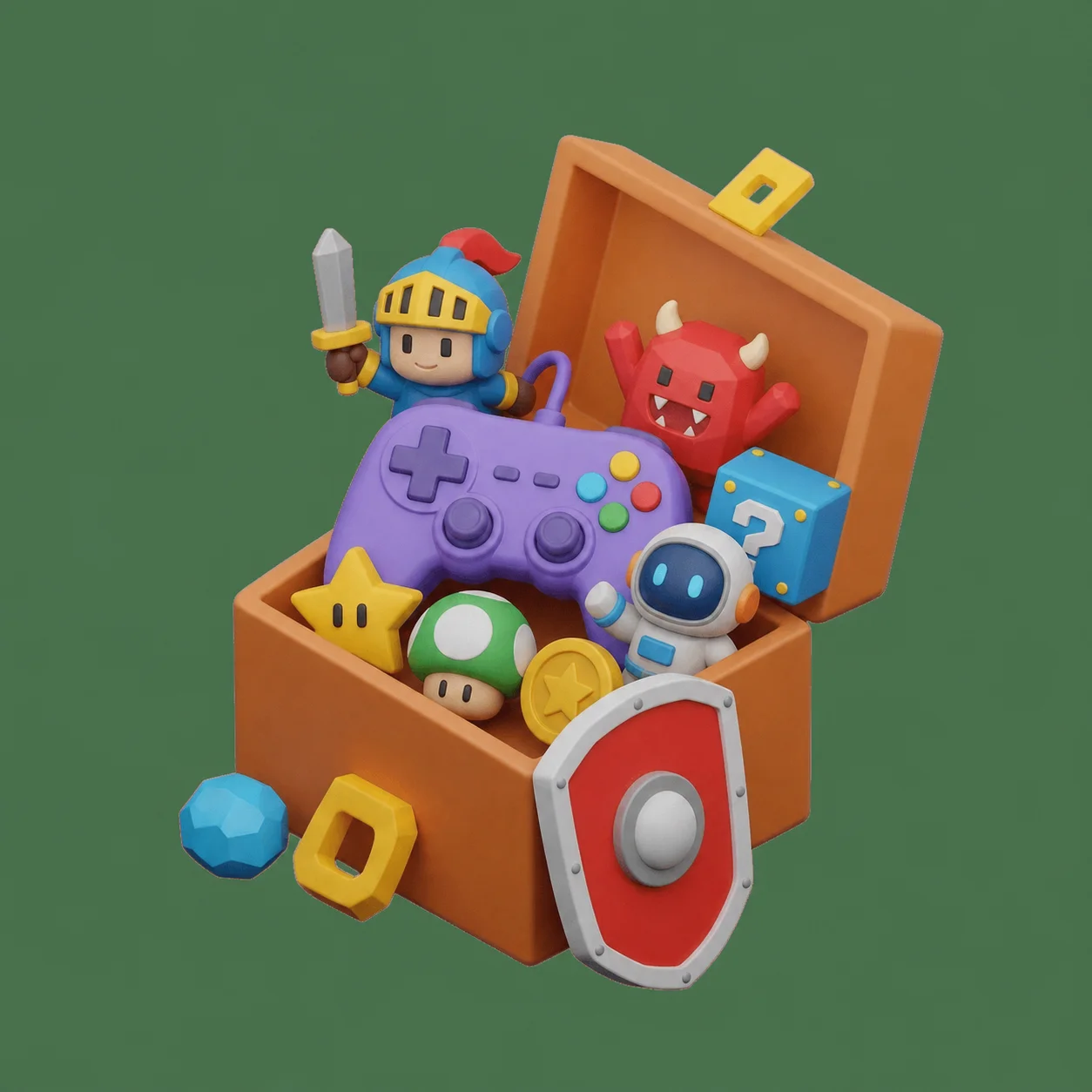 Activos 3D para desarrollo de videojuegos
